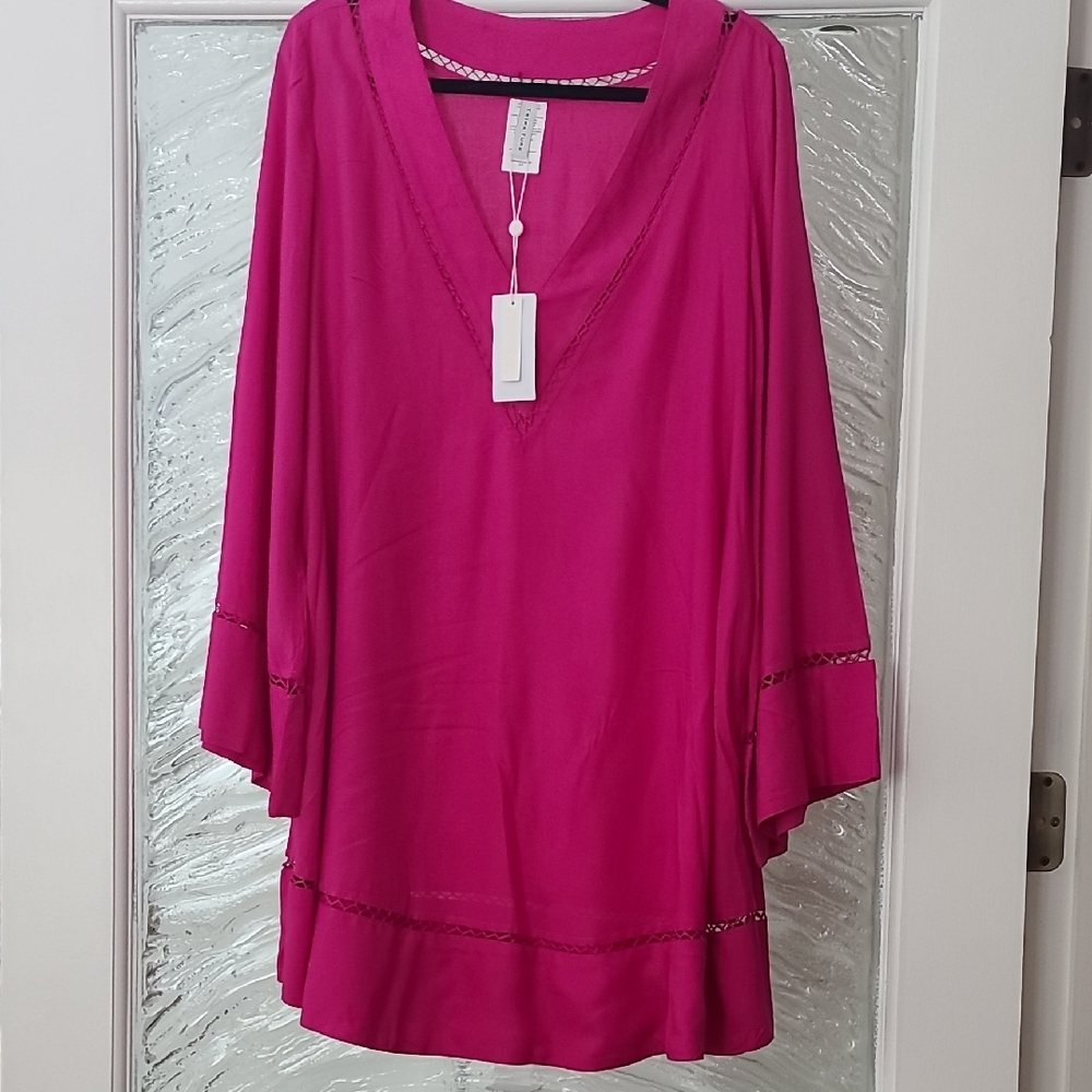 Nwt Trina Turk Dress or Cover Up Size S-M